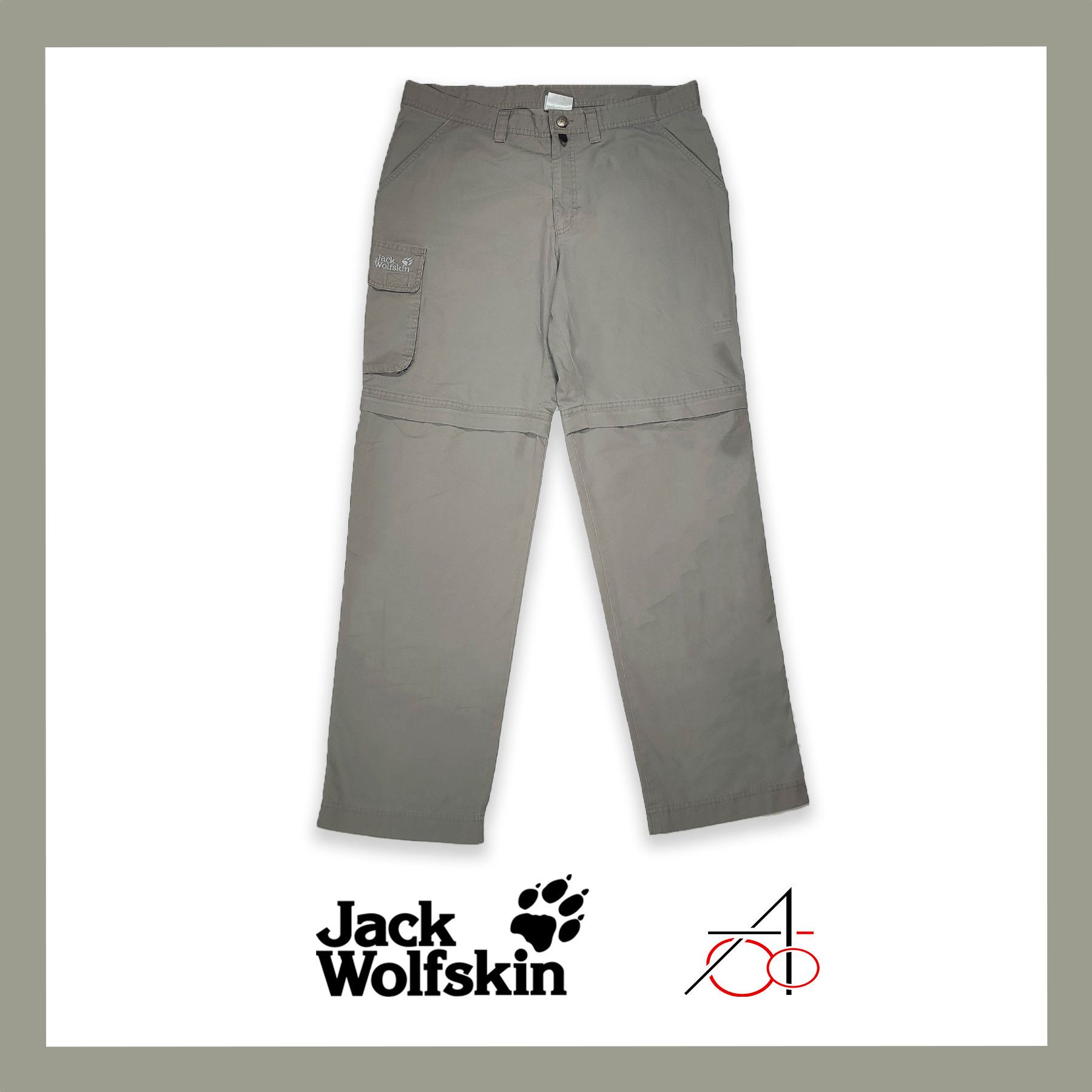 Jack Wolfskin Jack Wolfskins Cargo Pants-Shorts Transformer, L size Size US 36 / EU 52 - 1 Thumbnail