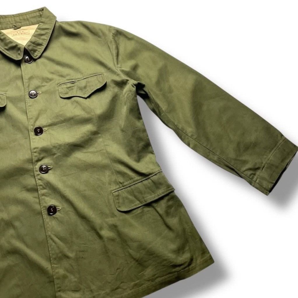 Japanese Brand × Vintage VINTAGE BUTTON UP ARMY JACKET Size US L / EU 52-54 / 3 - 5 Thumbnail