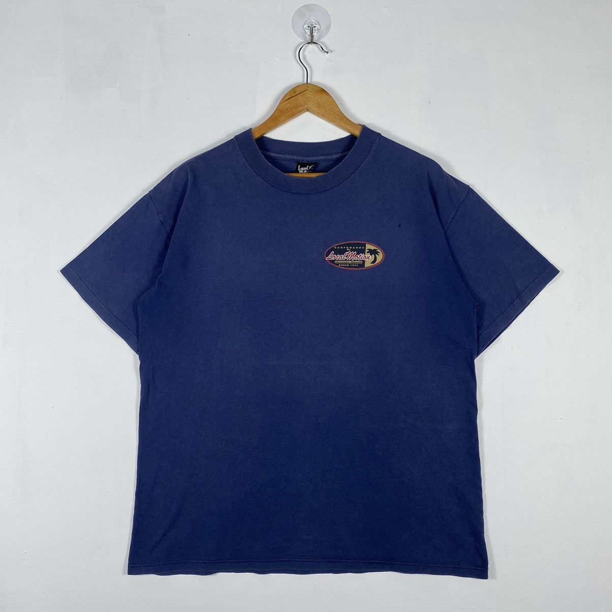 Vintage Vintage 90's LOCAL MOTION SURFBOARDS Honolulu-Hawaii Tee Size US L / EU 52-54 / 3 - 5 Thumbnail