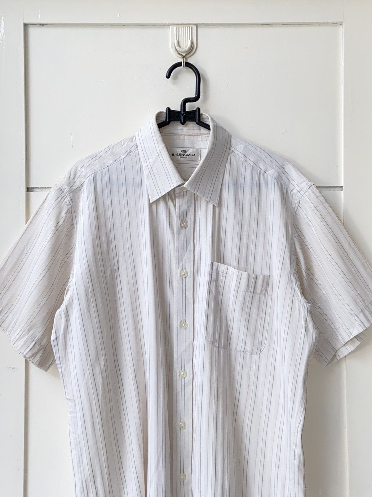 Balenciaga BALENCIAGA Striped Shirt Size US S / EU 44-46 / 1 - 10 Thumbnail
