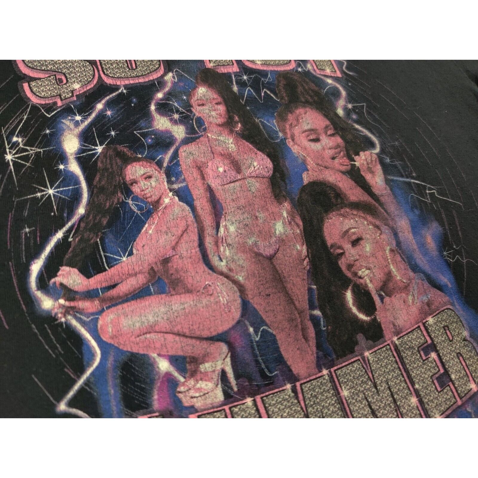 Other Saweetie Shirt Adult Womens Medium Black So Icy Summer Tour Size M / US 6-8 / IT 42-44 - 3 Thumbnail