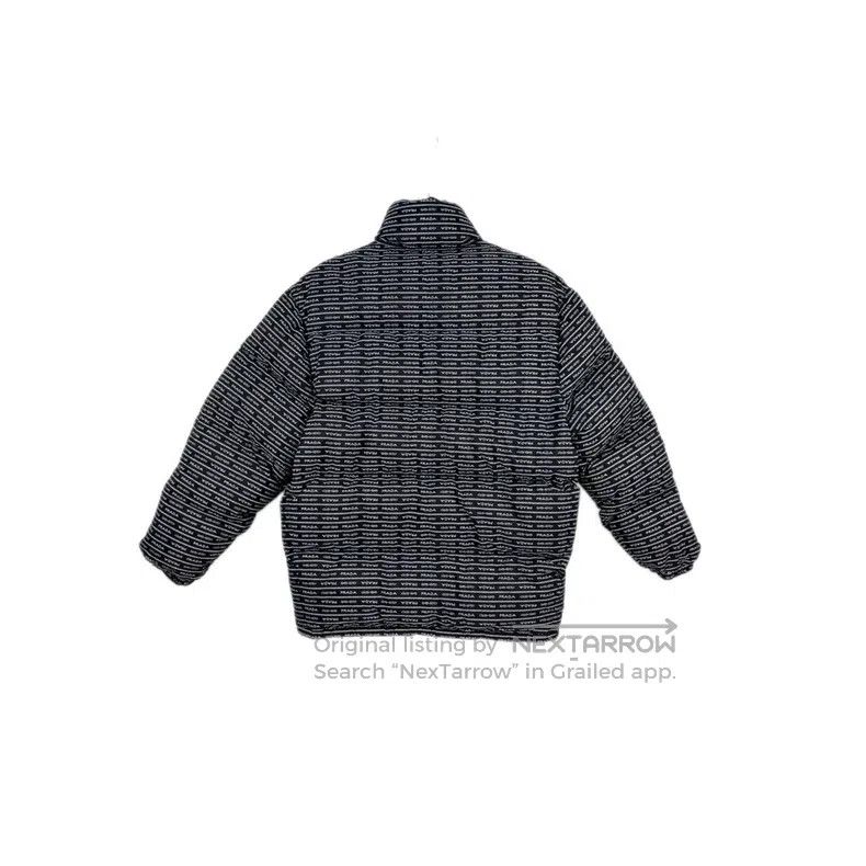 Prada Prada Black full logo metal triangle logo down coat Size US S / EU 44-46 / 1 - 2 Thumbnail