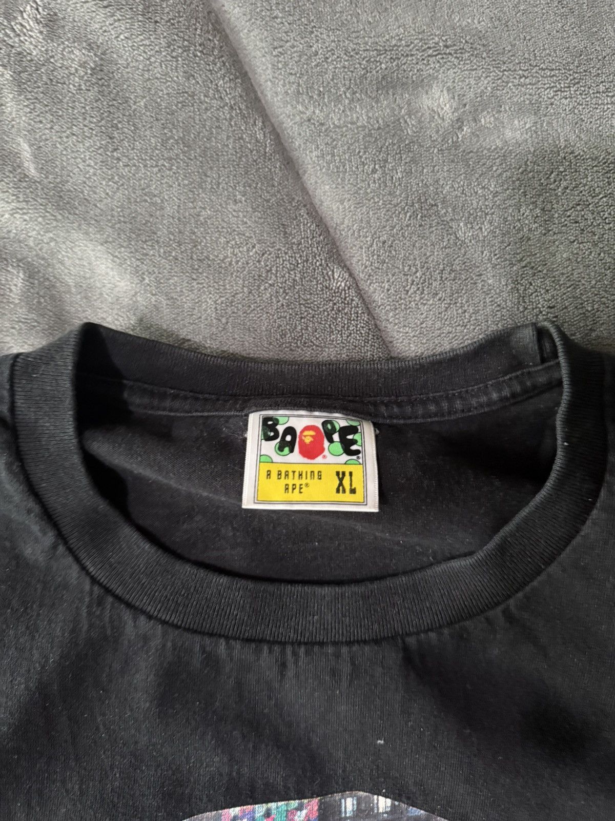 Bape BAPE Neon Tokyo Big Ape Head Tee “Black” Size US XL / EU 56 / 4 - 3 Thumbnail