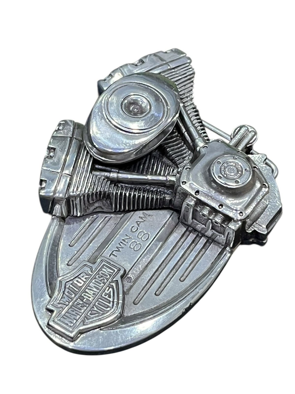 Harley Davidson 🔥©️1998 Harley-Davidson Limited Edition Solid 3D Belt Buckle Size ONE SIZE - 1 Thumbnail