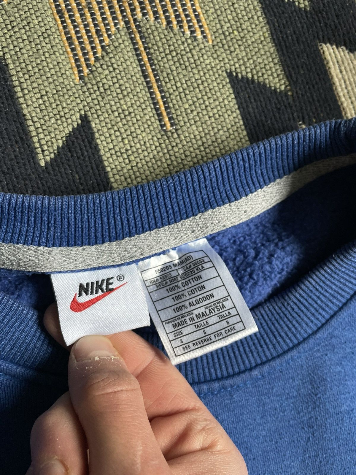 Vintage Vintage 90’s Nike Swoosh Sweatshirt Size US S / EU 44-46 / 1 - 8 Thumbnail