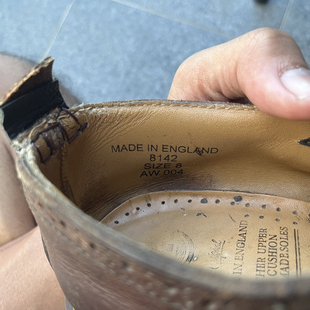 Dr. Martens (LAST DROP) Vintage Dr. Martens Wingtip Buckle Mary Jane Size US 8 / EU 41 - 5 Thumbnail