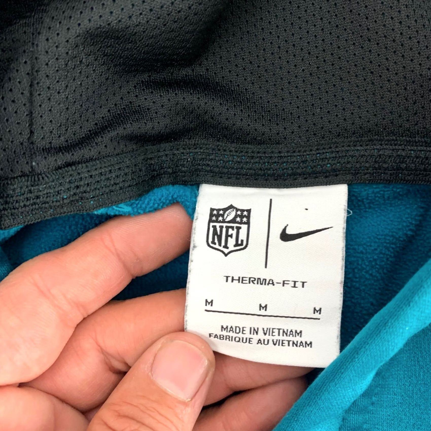 Nike Nike Jacksonville Jaguars Hoodie Mens M Teal NFL Therma-FIT On-Field Pullover Size US M / EU 48-50 / 2 - 3 Thumbnail