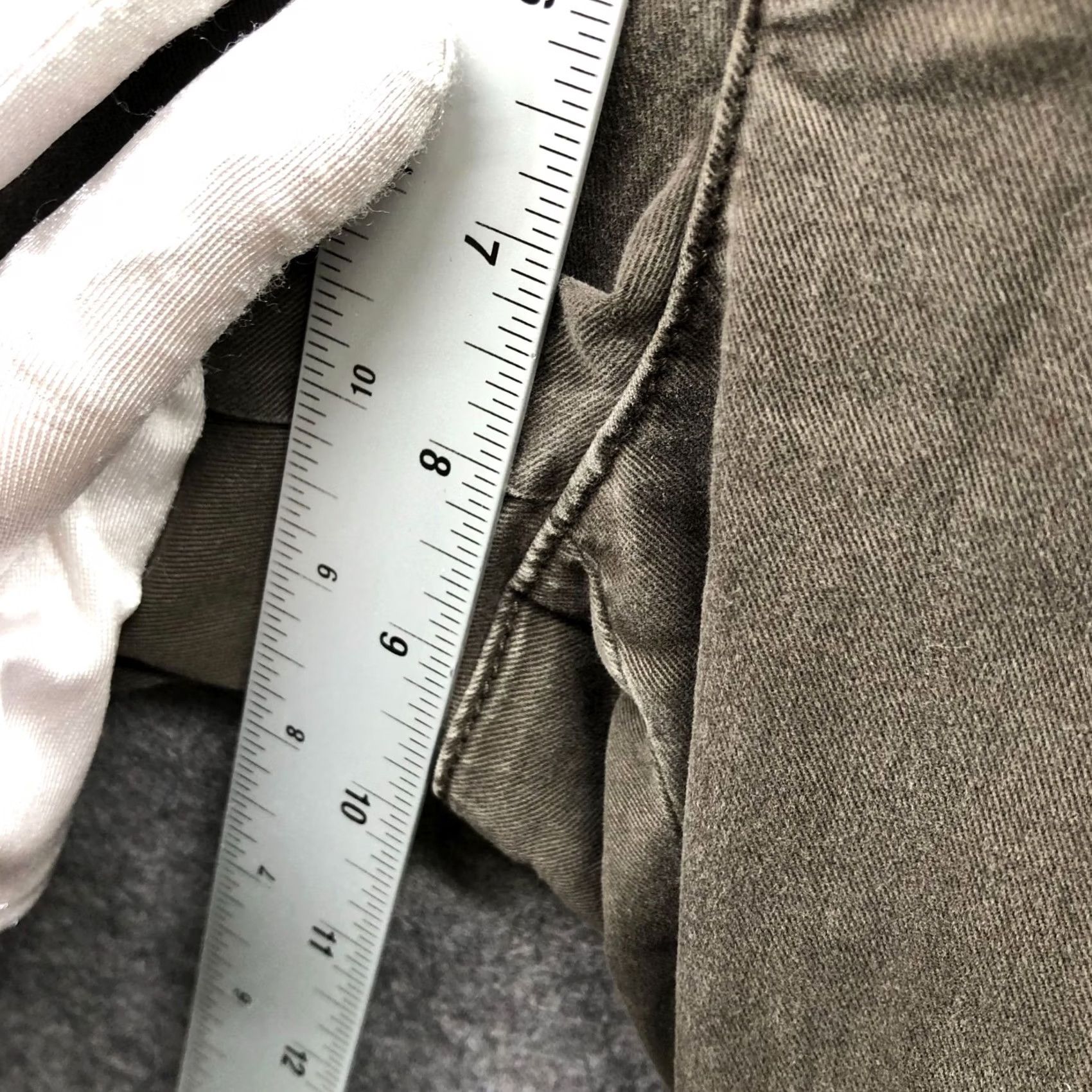 Anthropologie VINTAGE Anthropologie Daughters of the Liberation Riding Pant Womens 27 Equestrian Olive Size 27" / US 4 / IT 40 - 7 Thumbnail