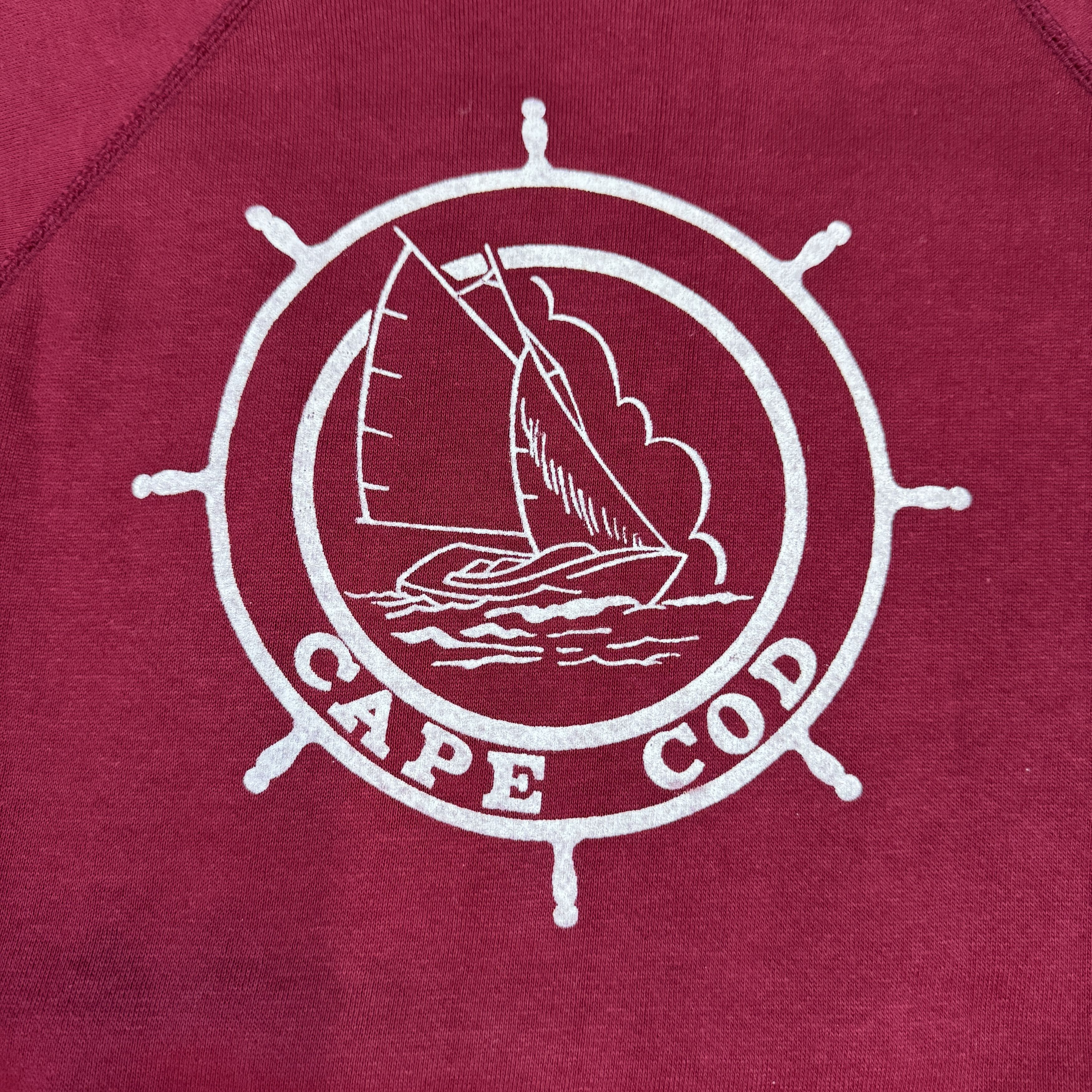 Vintage Rare 60s vintage CAPE COD Raglan Crewneck Sweatshirt Size US S / EU 44-46 / 1 - 3 Thumbnail