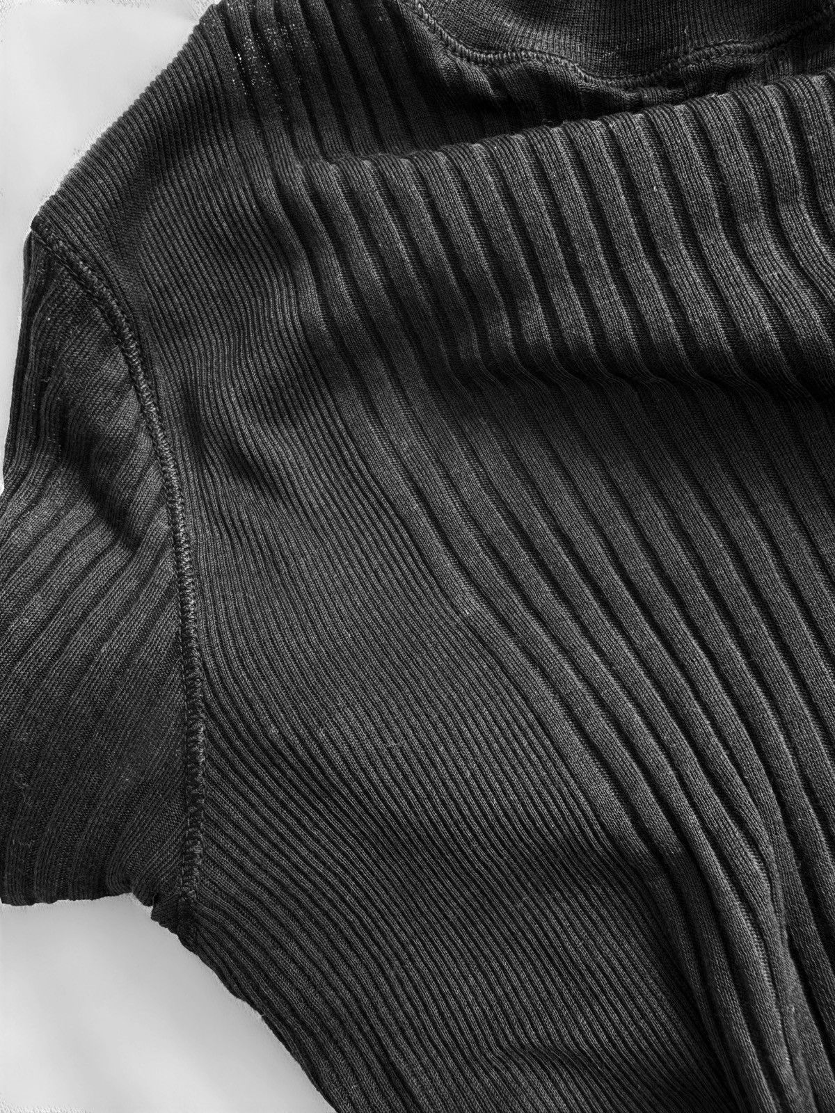 Jean Paul Gaultier Jean Paul Gaultier 80s Corset Waist Ribbed Top Size S / US 4 / IT 40 - 4 Thumbnail