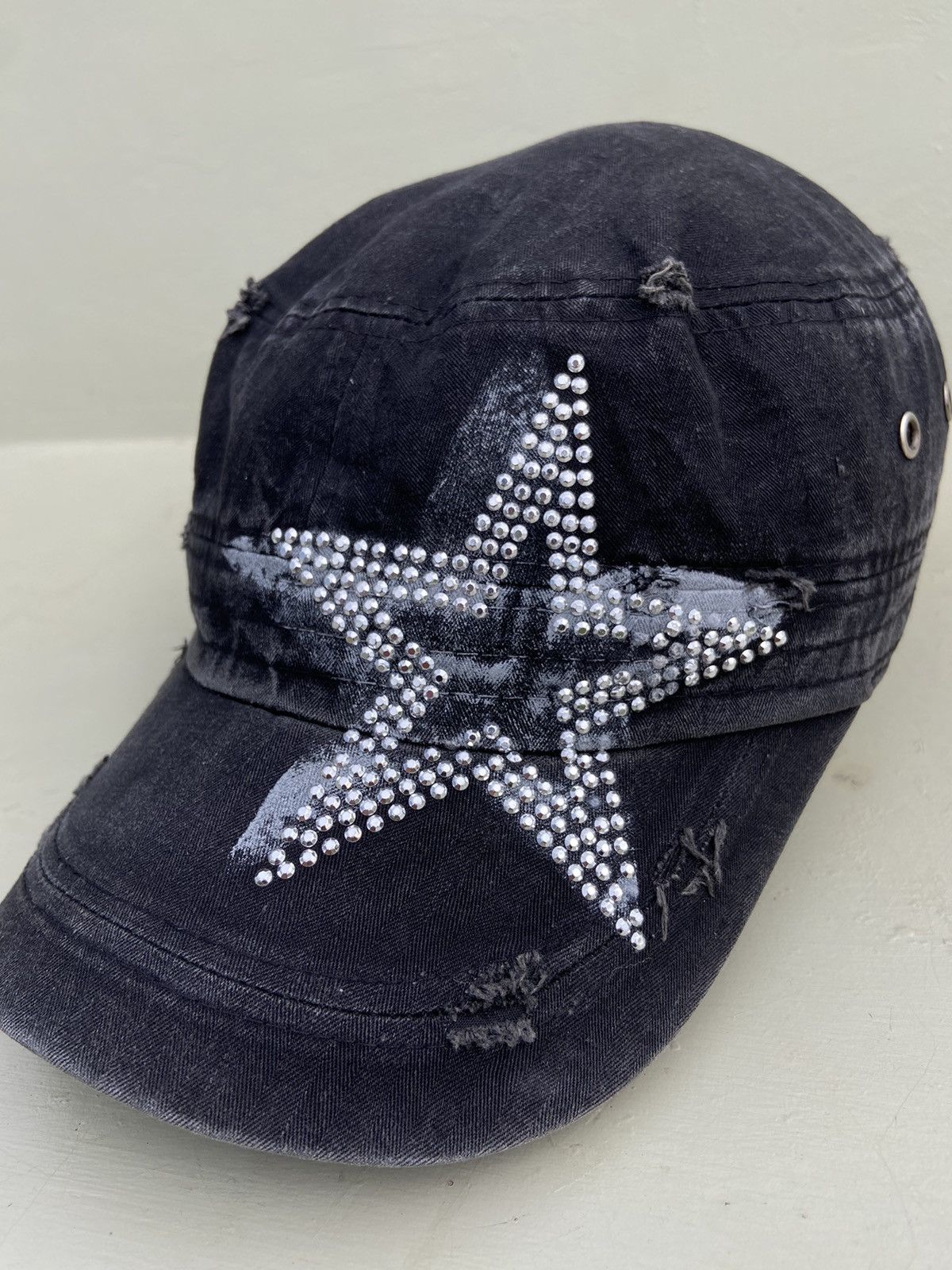 If Six Was Nine 2000s star big studded patrol hat Size ONE SIZE - 2 Thumbnail
