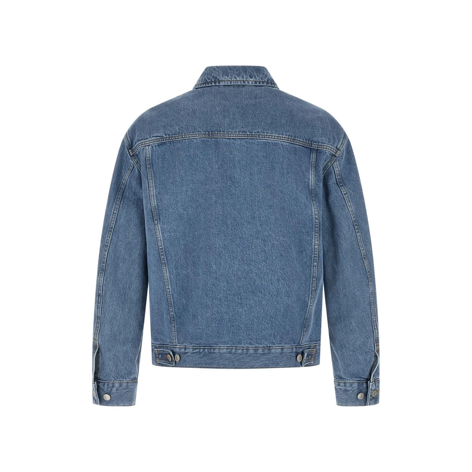 Dries Van Noten DRIES VAN NOTEN Vuskin Den Blue Denim Jacket New & Authentic Size US L / EU 52-54 / 3 - 2 Thumbnail