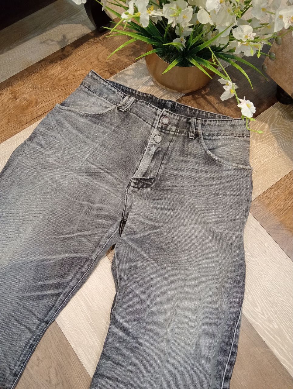 Levi's LEVI'S ENGINEERED DISTRESSED JEANS - SIZE 34 BLACK Size US 34 / EU 50 - 6 Thumbnail