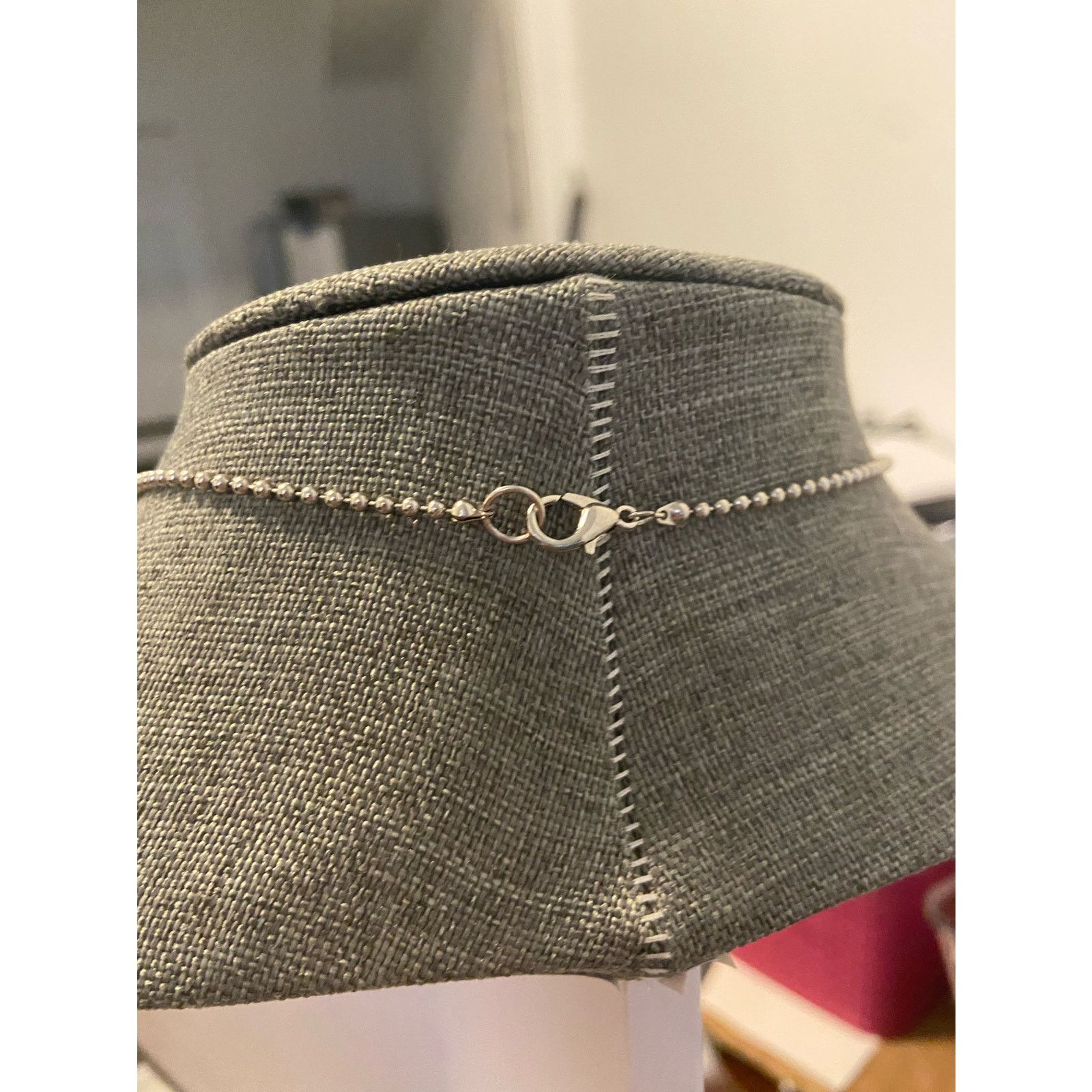 Other best pendant necklace silver tone ball chain Size ONE SIZE - 4 Thumbnail