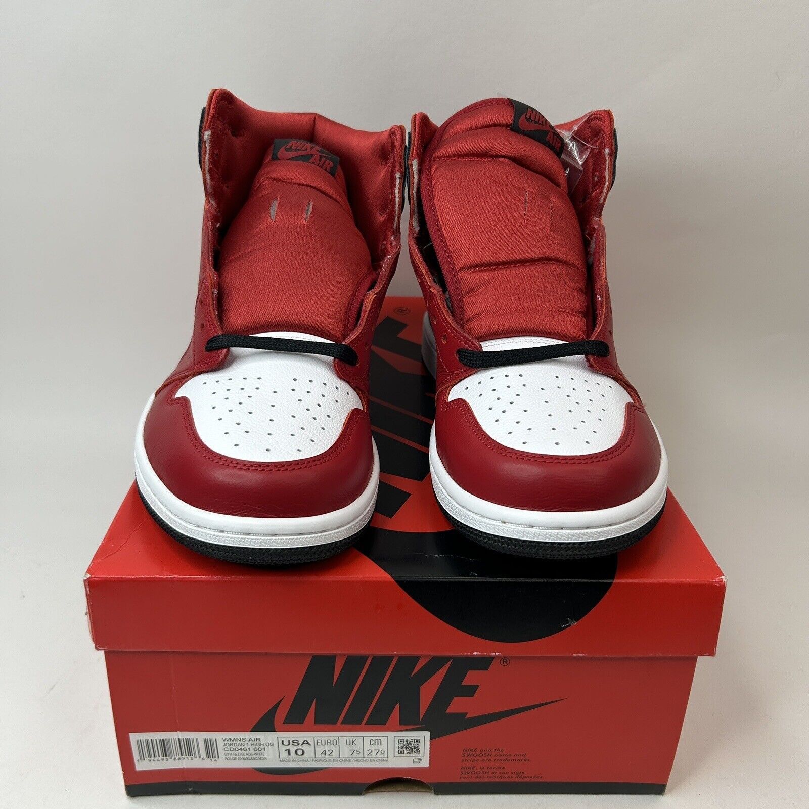Jordan Brand Nike Air Jordan 1 Retro High OG “Satin Snake Chicago” 2023 Size US 10 / IT 40 - 2 Thumbnail