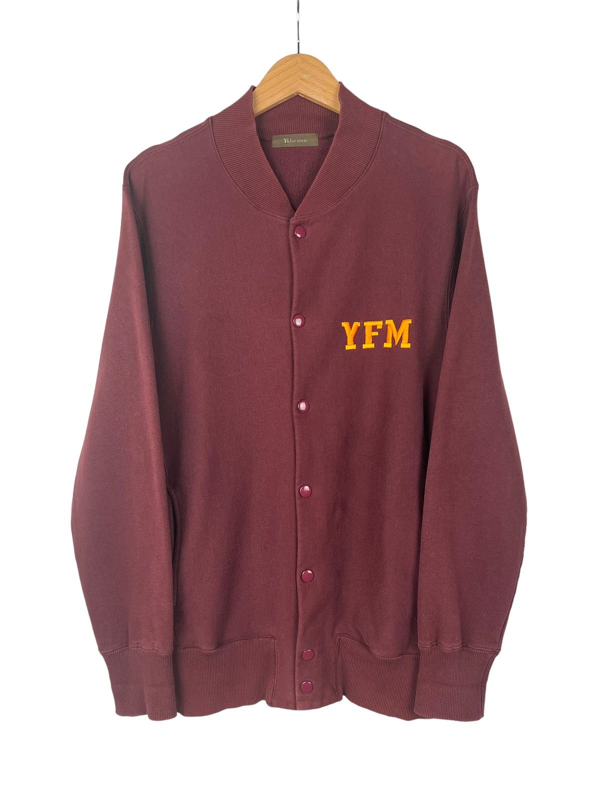 Y's for Men × Yohji Yamamoto 1990 Y’s For Men YFM College Varsity Jacket Size US M / EU 48-50 / 2 - 7 Thumbnail