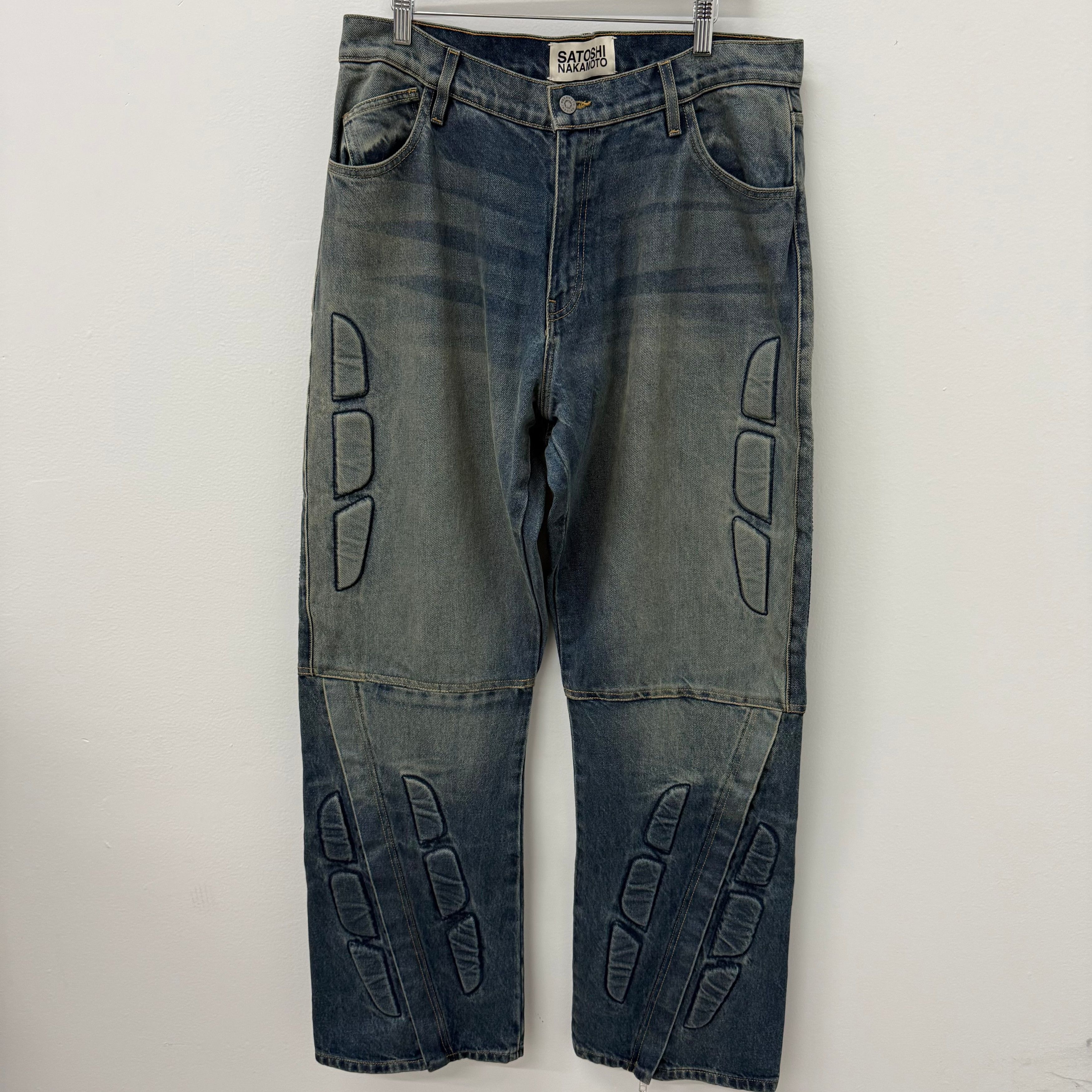 Satoshi Nakamoto Satoshi Nakamoto Enduro Denim Jeans - Size 36 Size US 36 / EU 52 - 1 Thumbnail