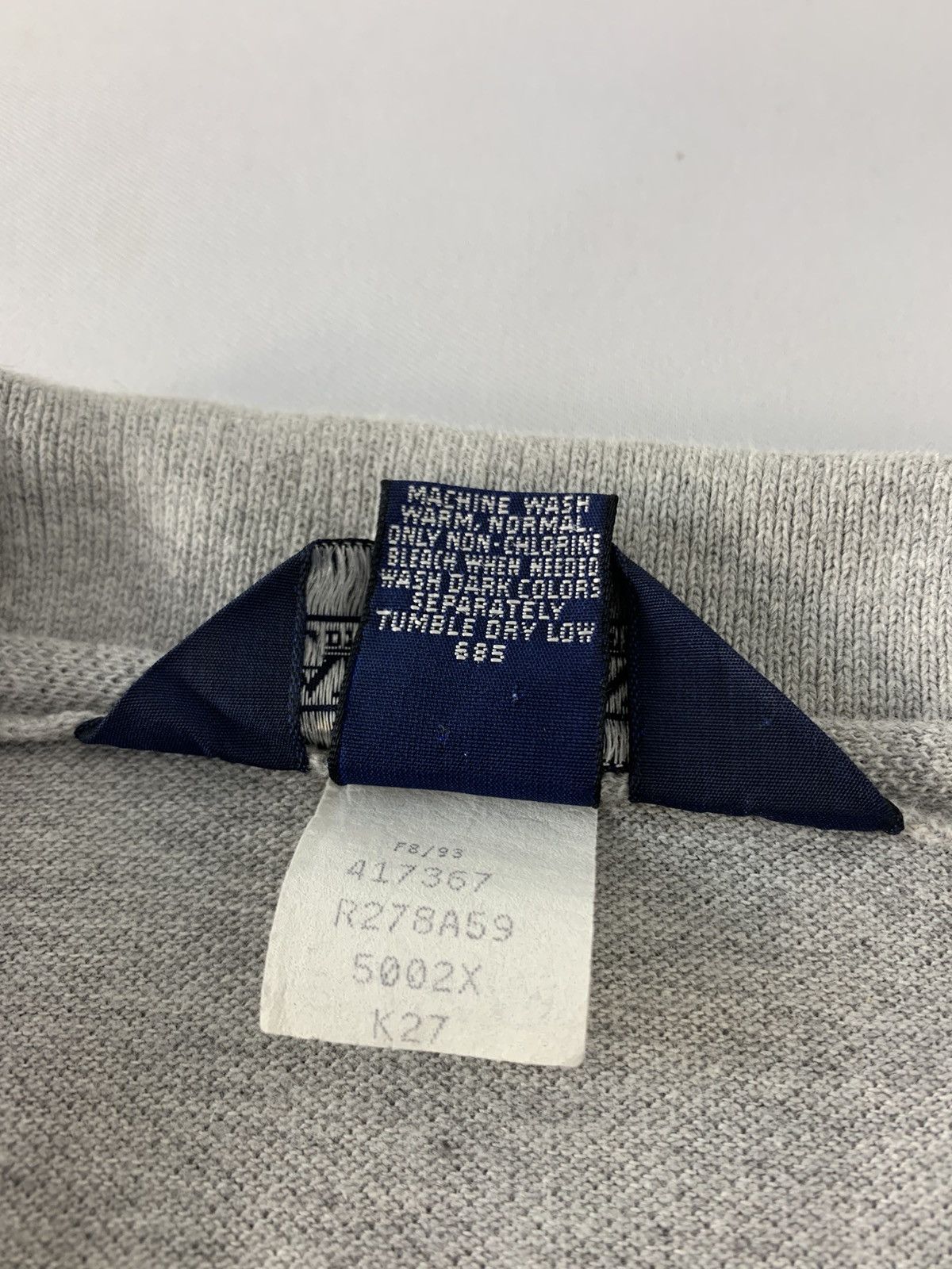 Lands' End 90s Lands’ End Plain Minimalist Polo Tee Size US M / EU 48-50 / 2 - 7 Thumbnail