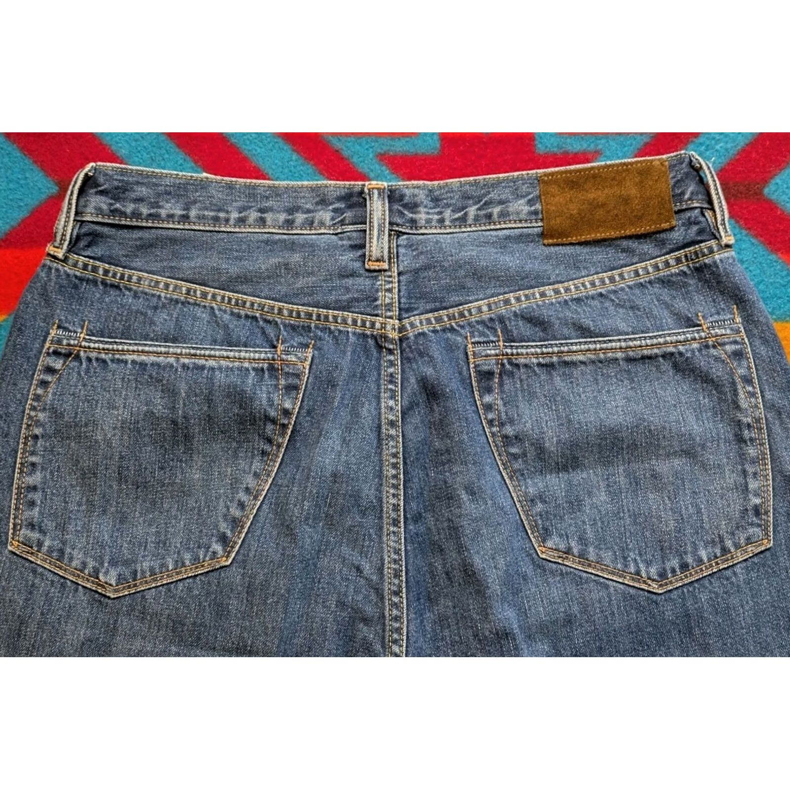Todd Snyder Todd Snyder Selvedge Denim Jeans 32x30 Classic Fit Button Fly Designer Mens Blue Size US 32 / EU 48 - 5 Thumbnail