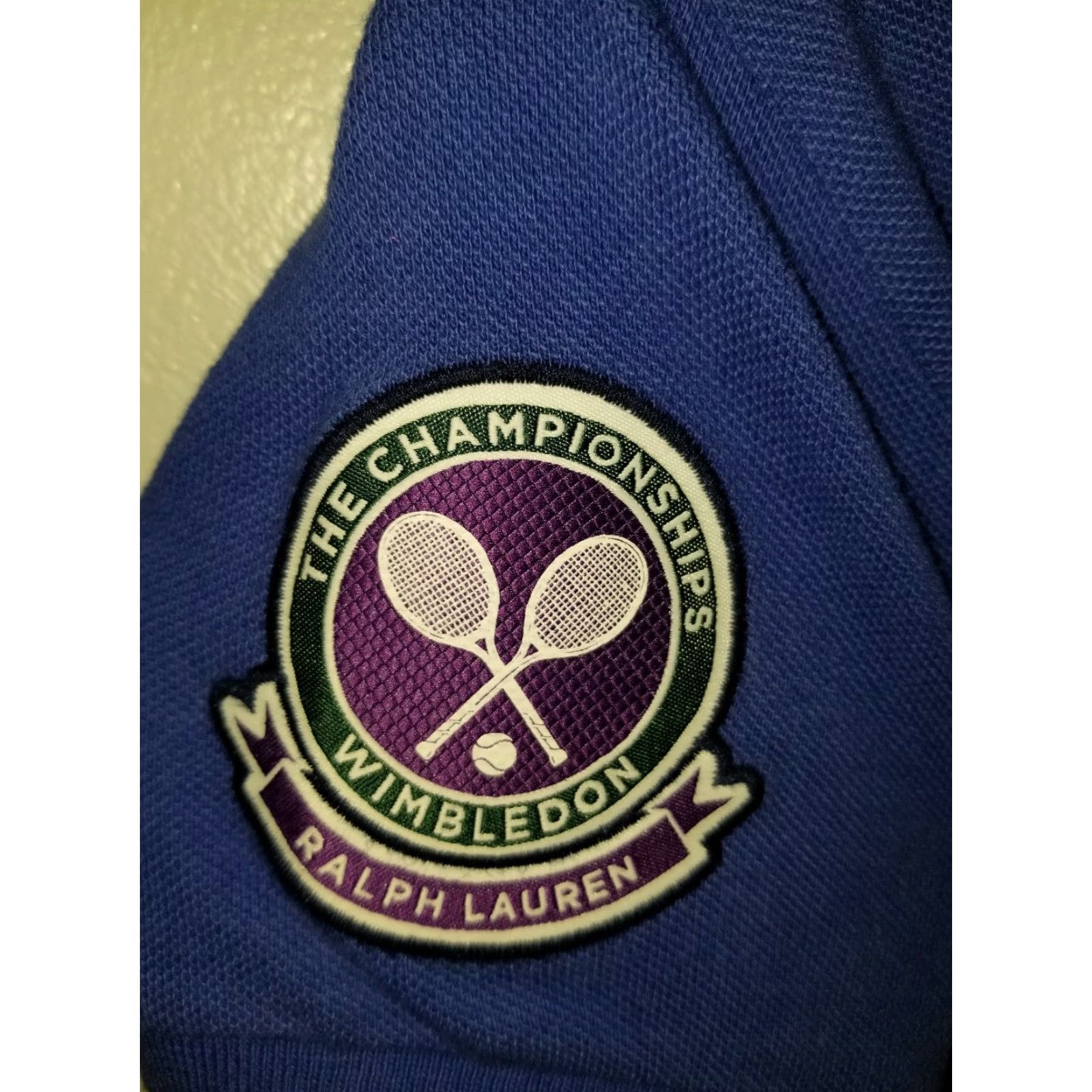 Polo Ralph Lauren Womens XS Polo Ralph Lauren OFFICIAL Wimbledon Graphic Polo Tennis Shirt Polo Shirt Womens XS Wimbledon Graphic Tennis Shirt blue Size XS / US 0-2 / IT 36-38 - 3 Thumbnail