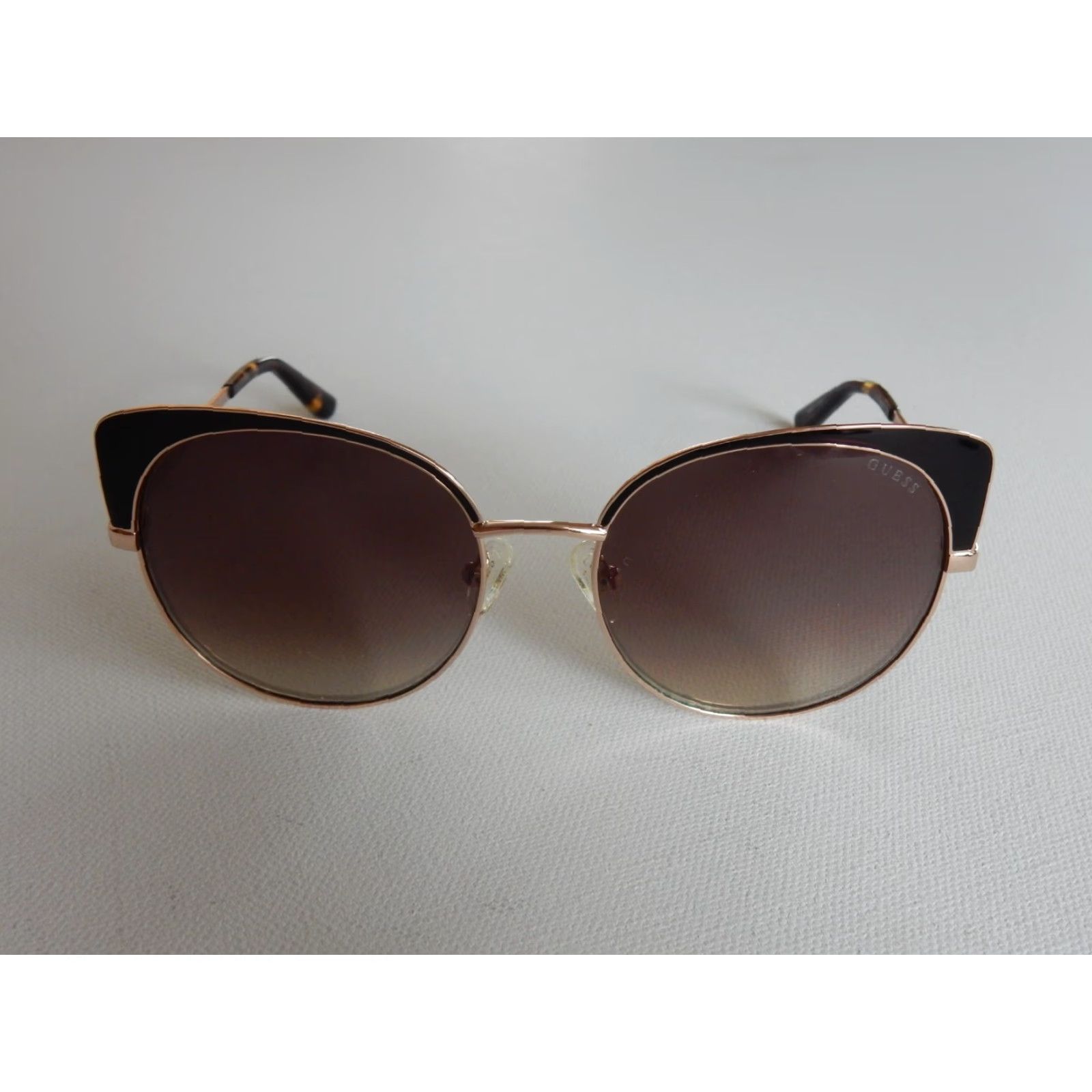 Guess GUESS Cat Eye Sunglasses Women Gold 56mm 17mm 140mm Model GU7599 50G Size ONE SIZE - 2 Thumbnail