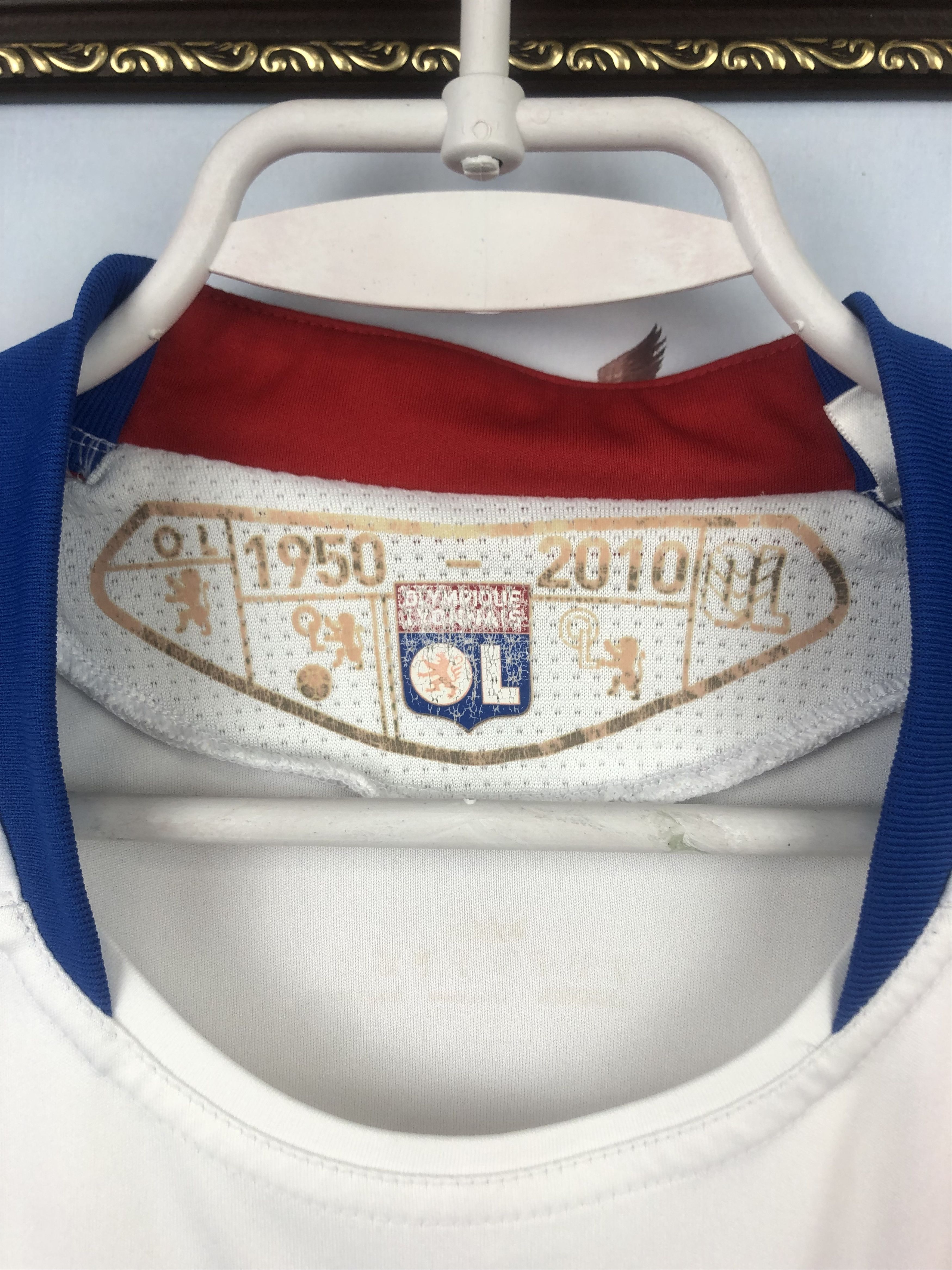 Adidas Olympique Lyonnais football shirt Soccer Jersey Tee Hype Size US S / EU 44-46 / 1 - 9 Thumbnail
