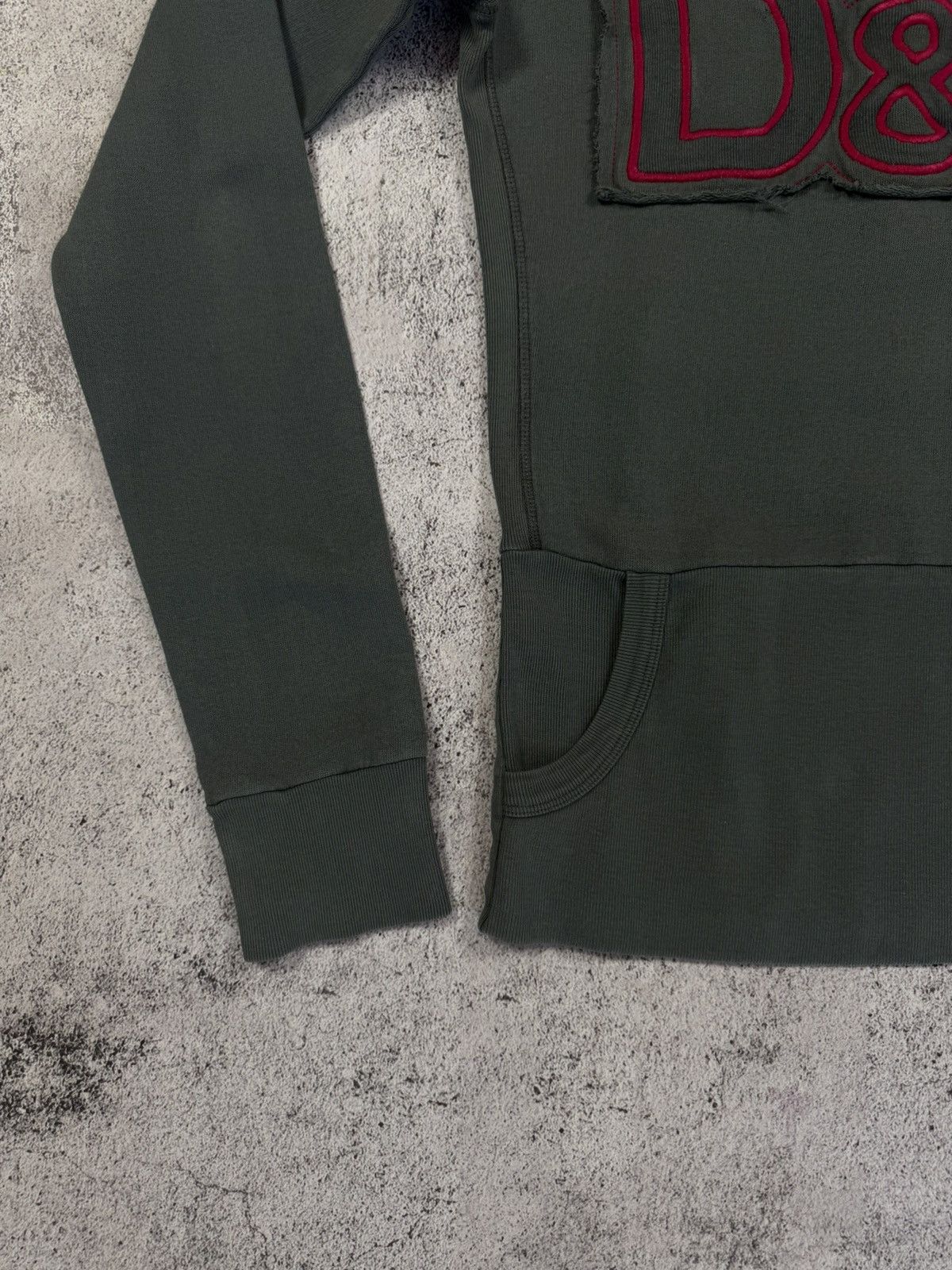 Dolce & Gabbana Vintage Y2K D&G Dolce Gabbana Big Logo Sweatshirt L Size L / US 10 / IT 46 - 5 Thumbnail