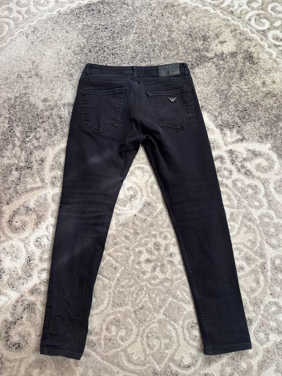 Armani Armani Jeans Black Skinny Distressed - Size 31 Size US 31 - 17 Thumbnail