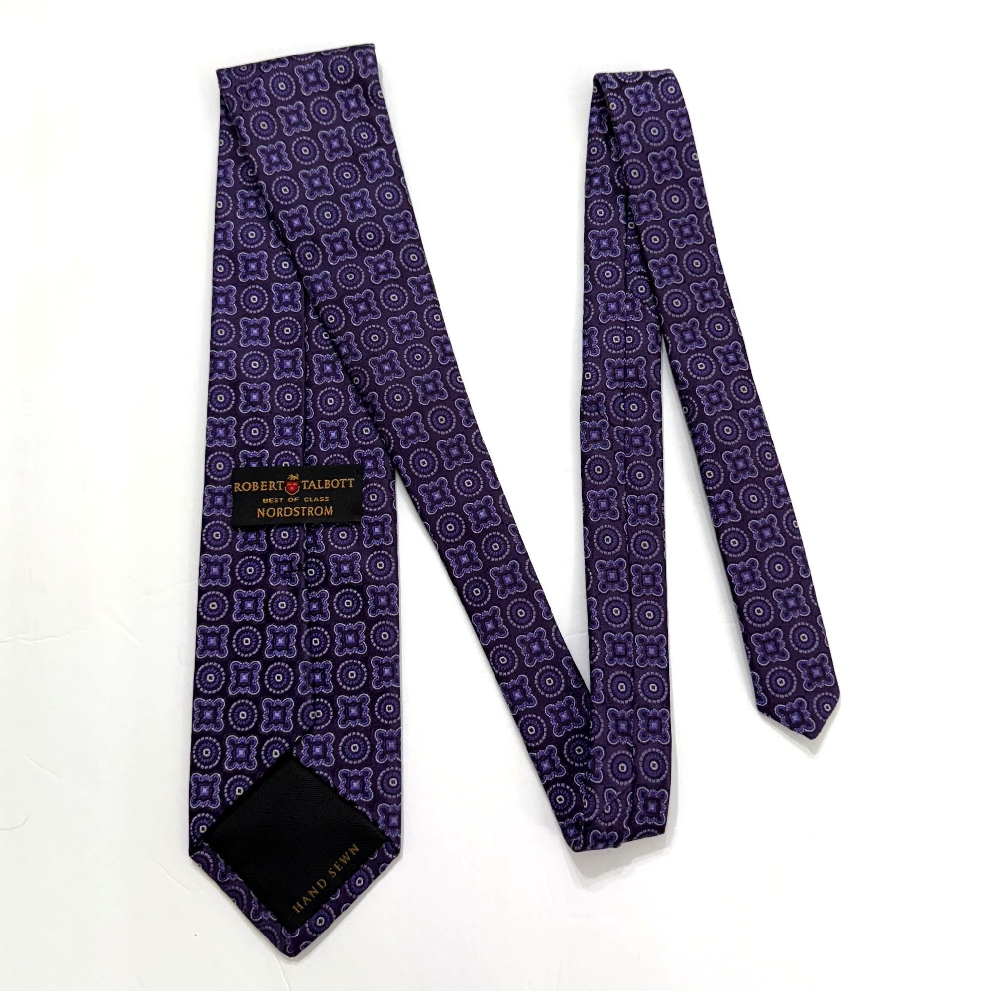 Robert Talbott Robert Talbott Best Of Class for Nordstrom Purple Hand Sewn Size ONE SIZE - 12 Thumbnail