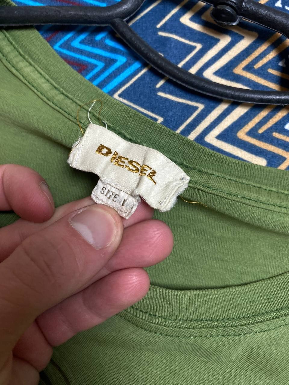 Diesel Y2k Diesel T-shirt Streetwear Casual Rare Logo VTg Size US L / EU 52-54 / 3 - 2 Thumbnail