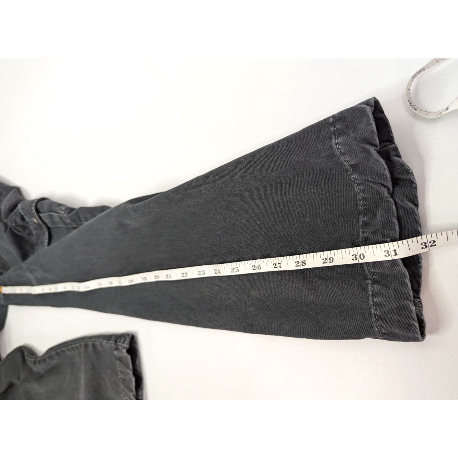 Vintage REVICE Denim Highland Cargo Pants Women's Size 25 Charcoal Straight Cotton, Cargo, Shirts? Size 42" / US 20 - 6 Thumbnail
