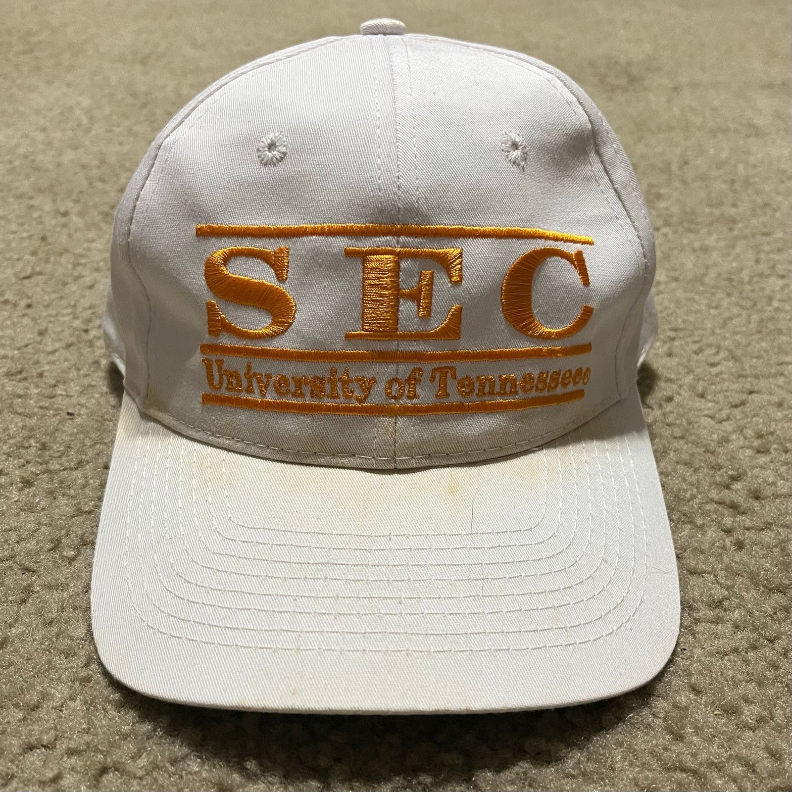 Other Vintage 1995 SEC University of Tennessee Hat White Snapback Size ONE SIZE - 1 Thumbnail