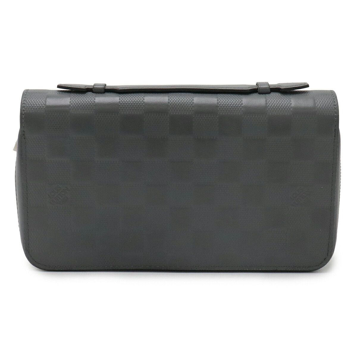 Louis Vuitton Louis Vuitton Louis Vuitton Zippy XL Damier Infini Long Wallet Leather Long Wallet N63333 Size ONE SIZE - 1 Thumbnail