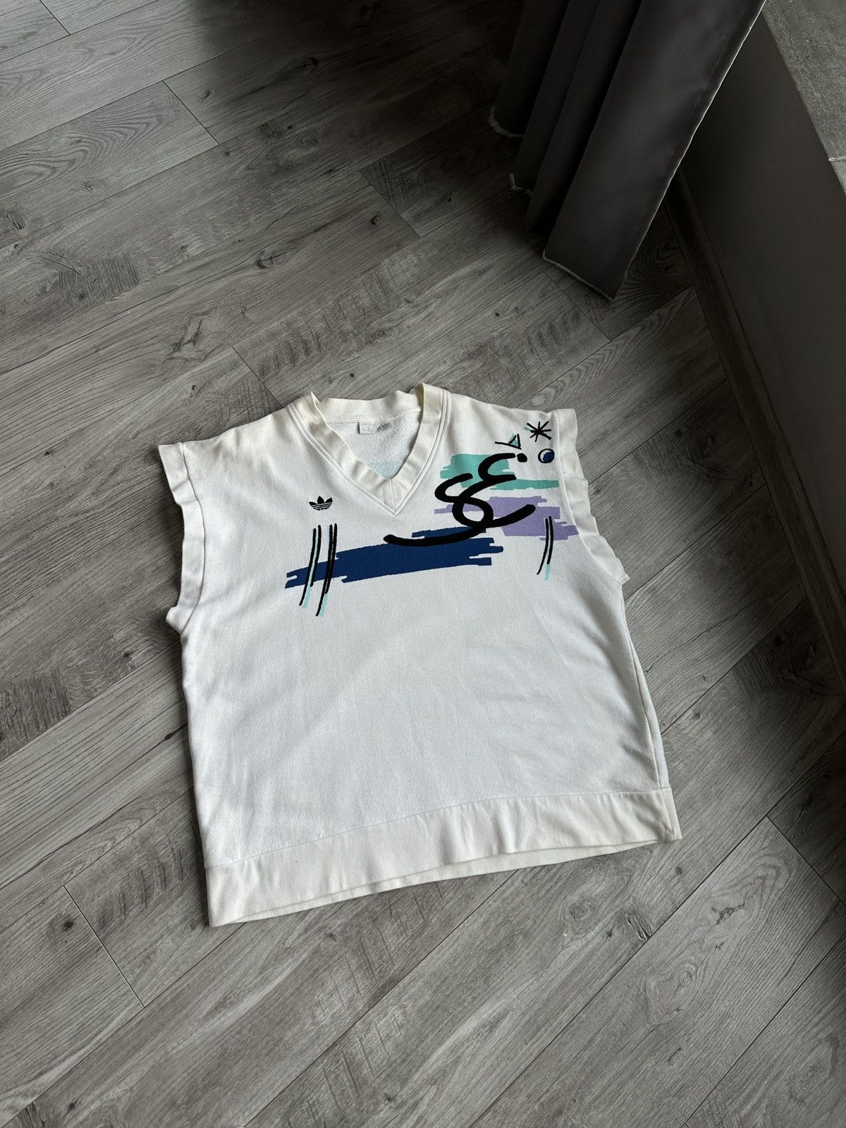 Adidas x Stefan Edberg 80s Made in Yugoslavia tennis vest