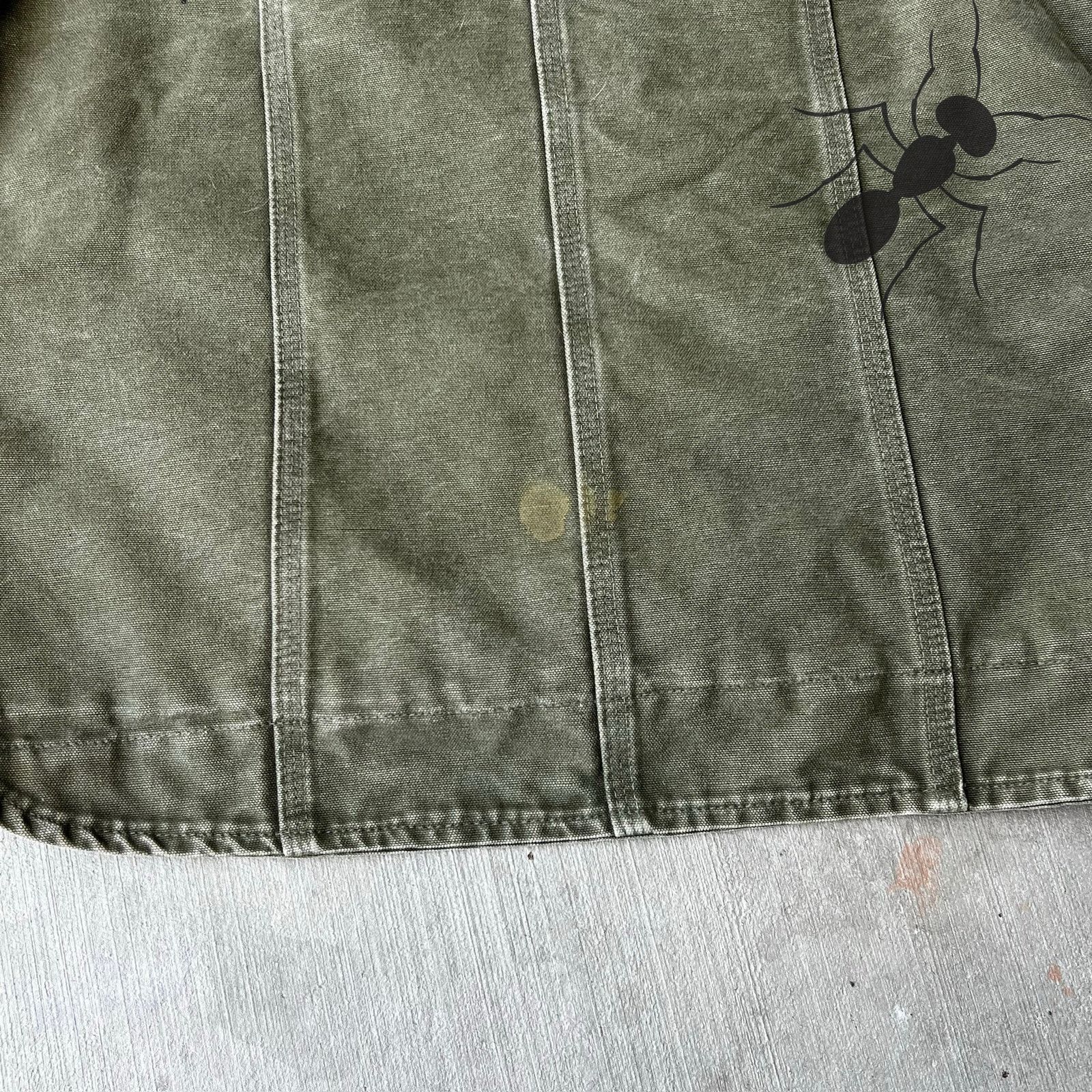 Carhartt × Vintage Carhartt WOMENS WV001 LOV green work wear vest Size US L / EU 52-54 / 3 - 5 Thumbnail