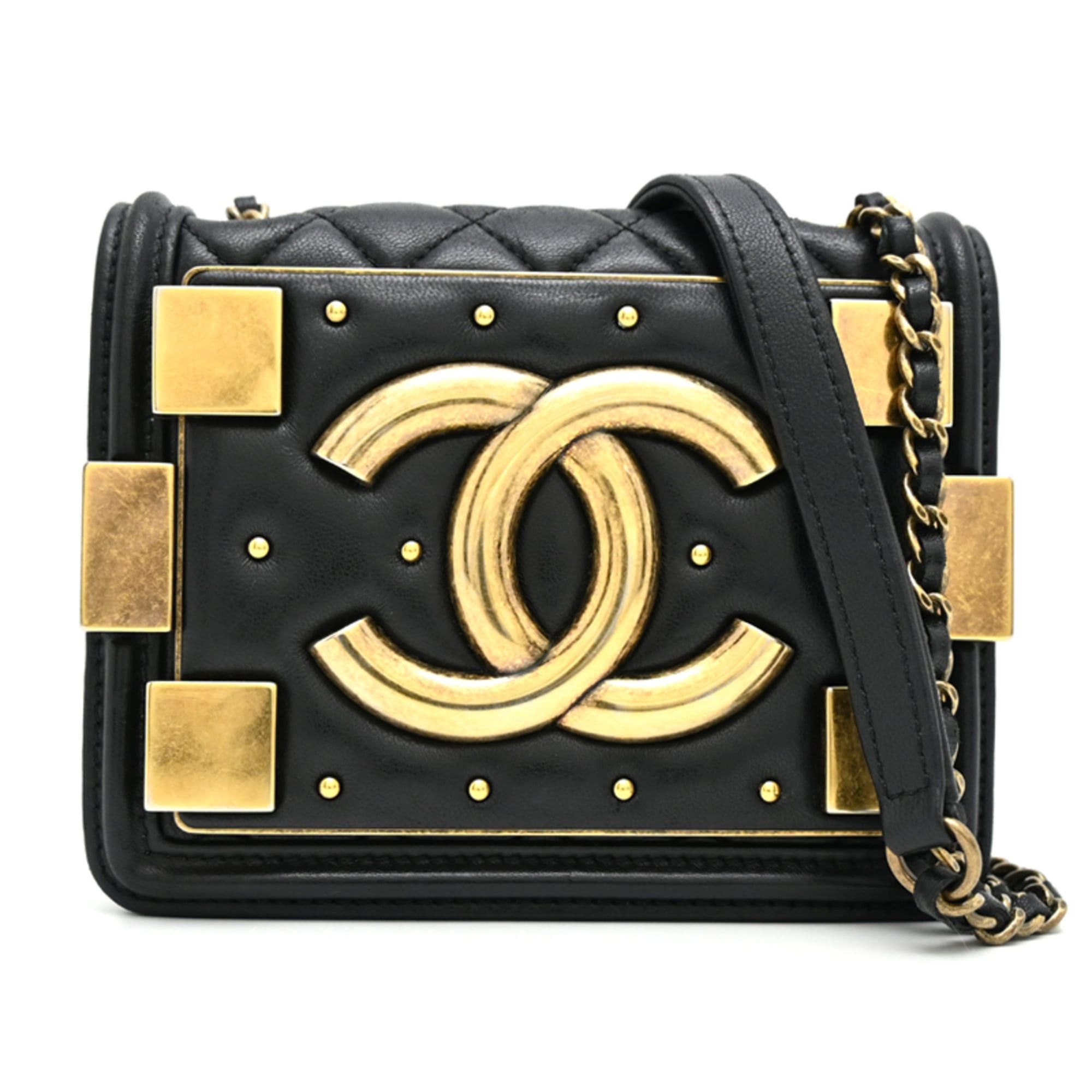 Chanel Chanel Lego Boy Women's Shoulder Bag, Lambskin, Noir (Black) Size ONE SIZE - 1 Thumbnail