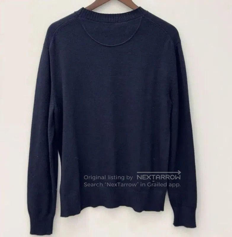 Dior Men's Long Sleeve Navy Cashmere Sweater .