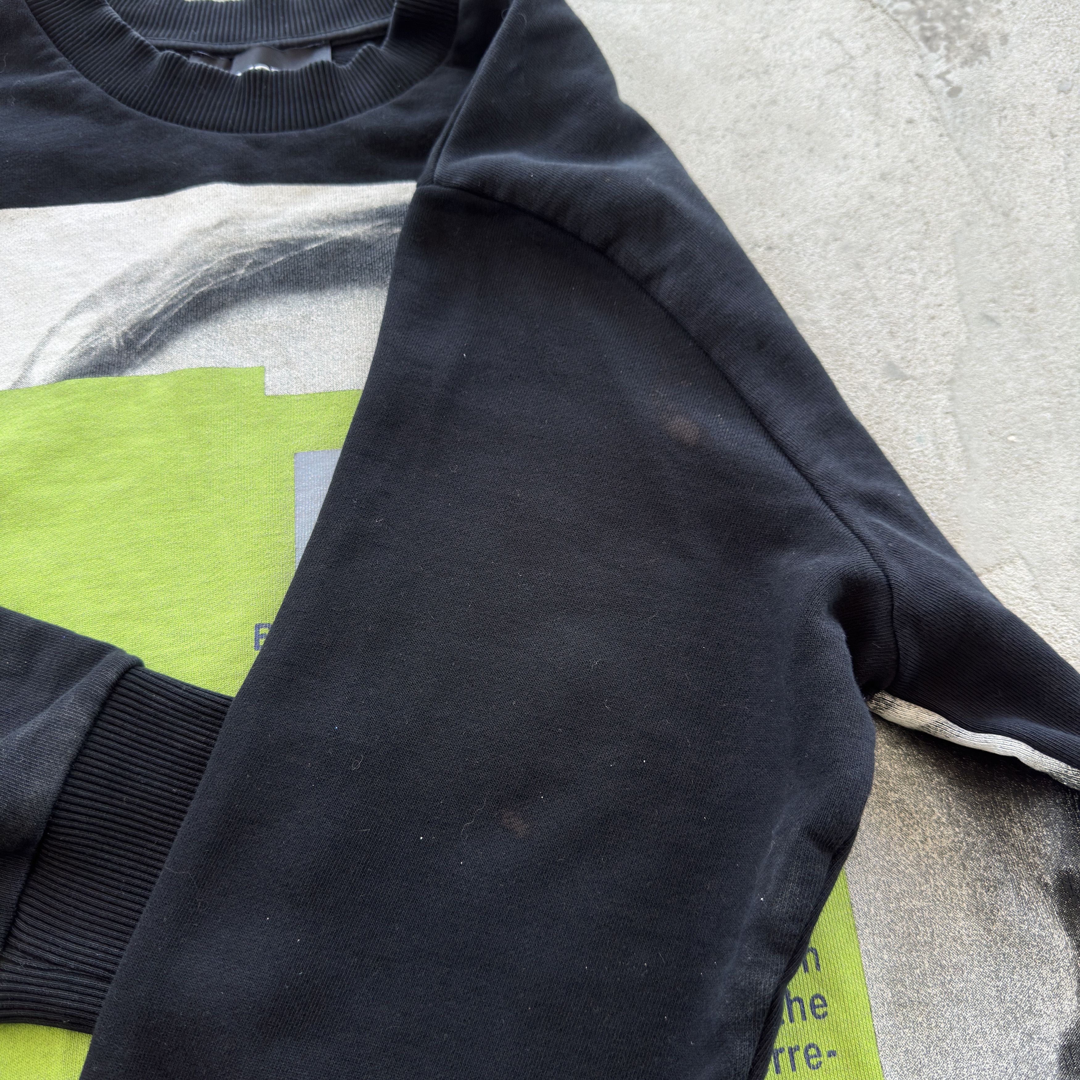 Diesel Diesel Graphic Print Sweatshirt Black Green M Size US M / EU 48-50 / 2 - 5 Thumbnail