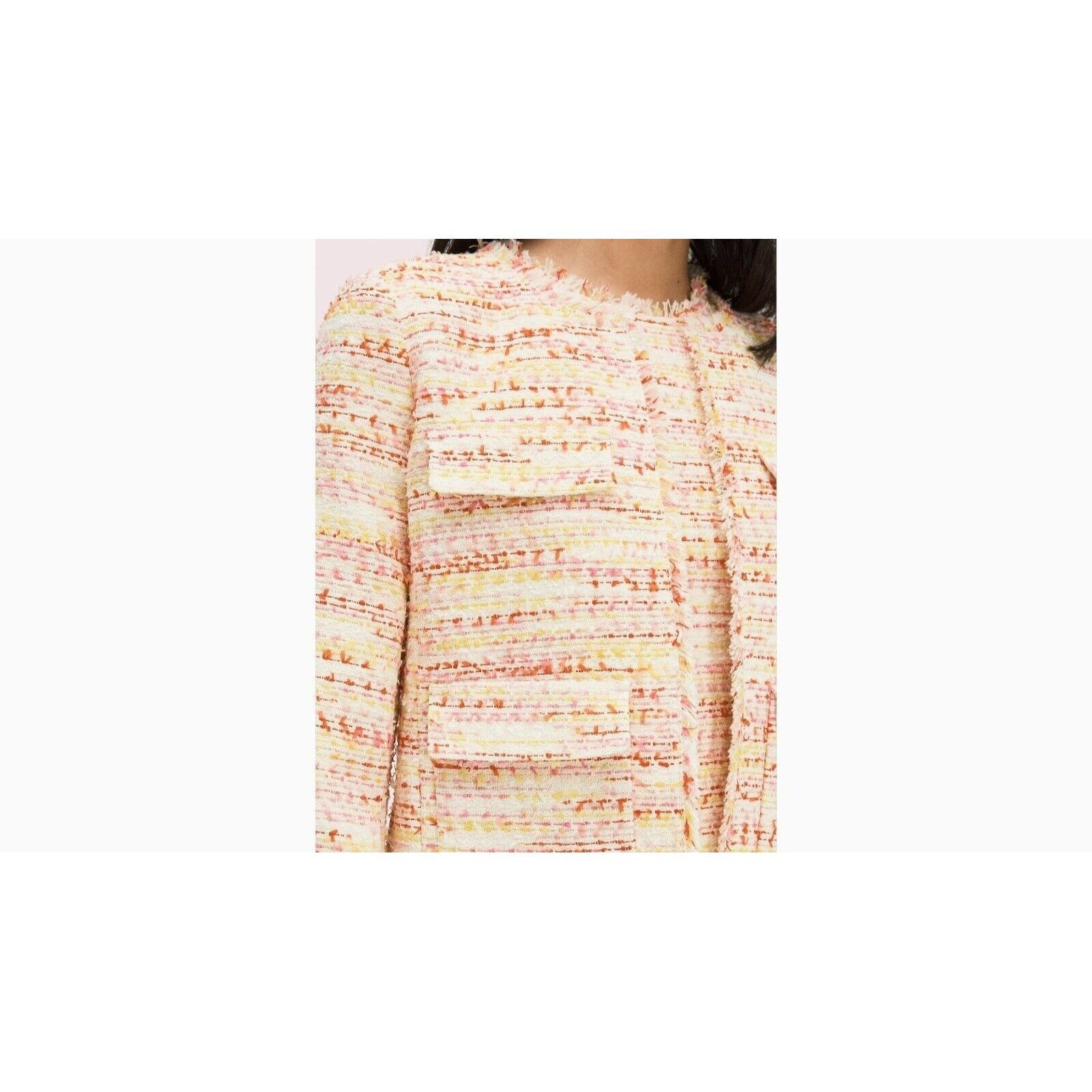 Kate Spade Kate Spade New York Multi Tweed Jacket, Size 4, Size S / US 4 / IT 40 - 3 Thumbnail