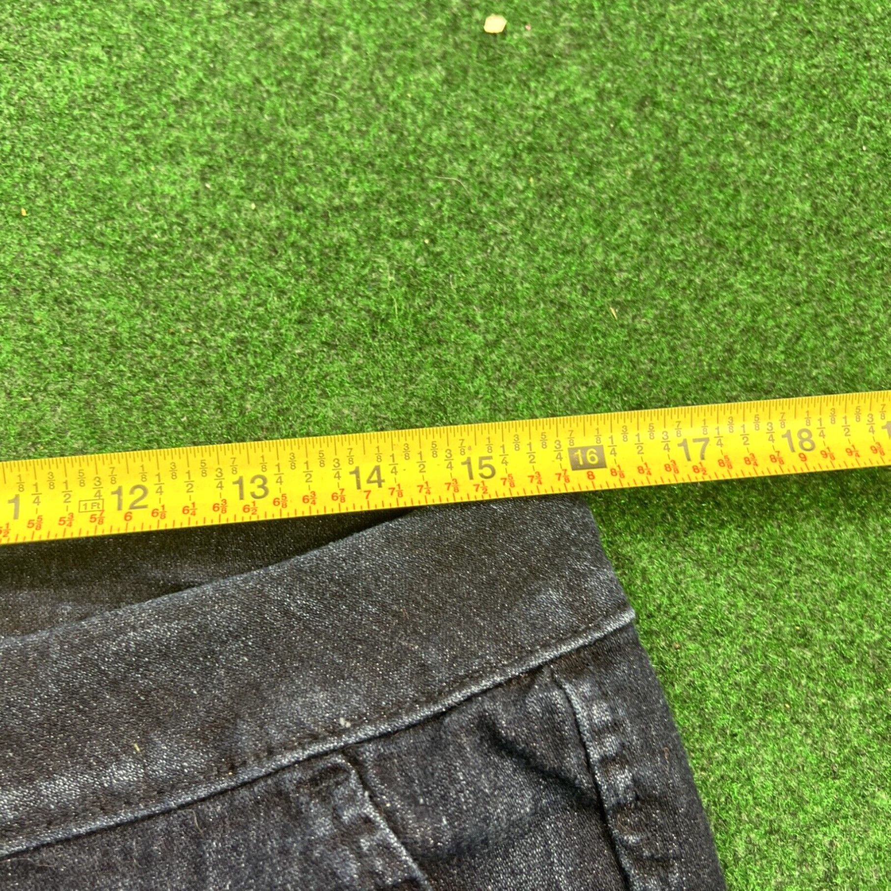 Vintage Ana Women's Size 10 (32X29) Stretch Denim Dark Blue Jeans Size 32" / US 10 / IT 46 - 6 Thumbnail