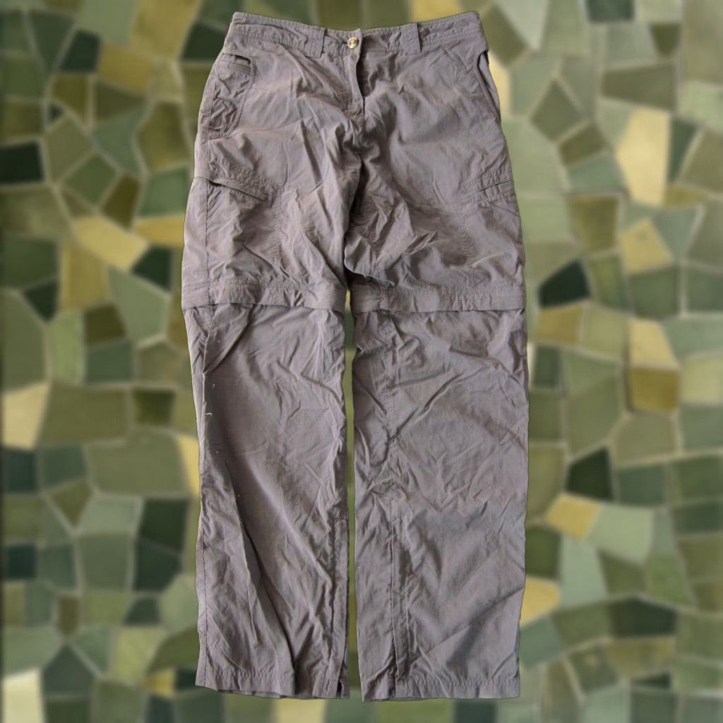ExOfficio Exofficio Insect Shield Grey Nylon Travel Camp Zip Off Leg Cargo Pant 8 Size 30" / US 8 / IT 44 - 1 Thumbnail