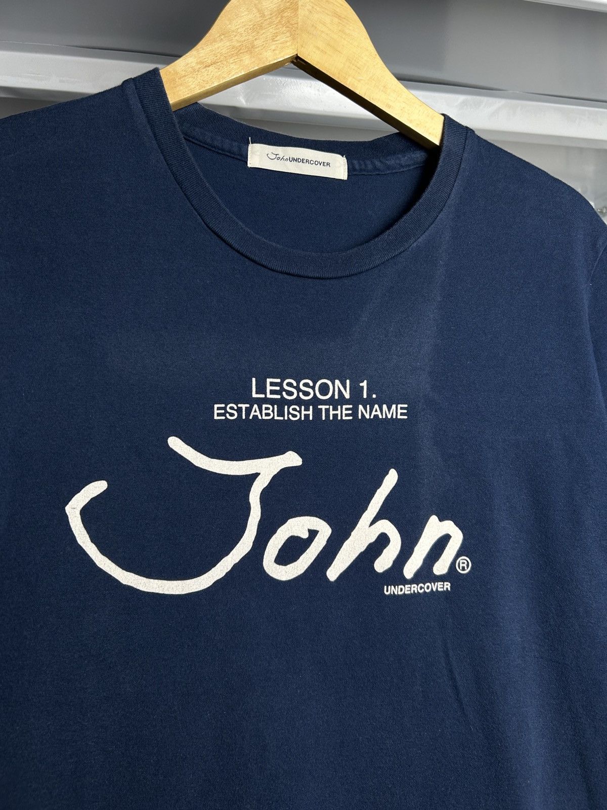 Undercover Jhon Undercover logo Print T-Shirt Size US M / EU 48-50 / 2 - 2 Thumbnail