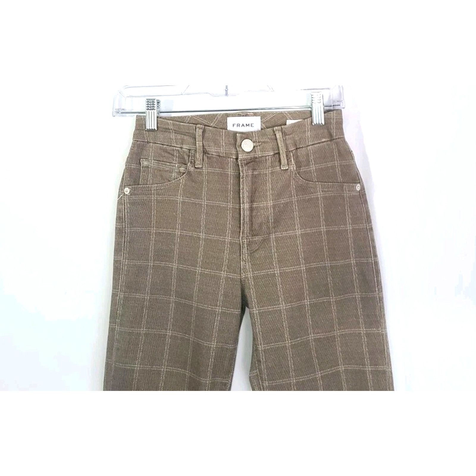 Frame Frame Womens Brown 25 Le Crop Mini Bootcut Jeans Oxford Size 25" / US 0 / IT 36 - 5 Thumbnail