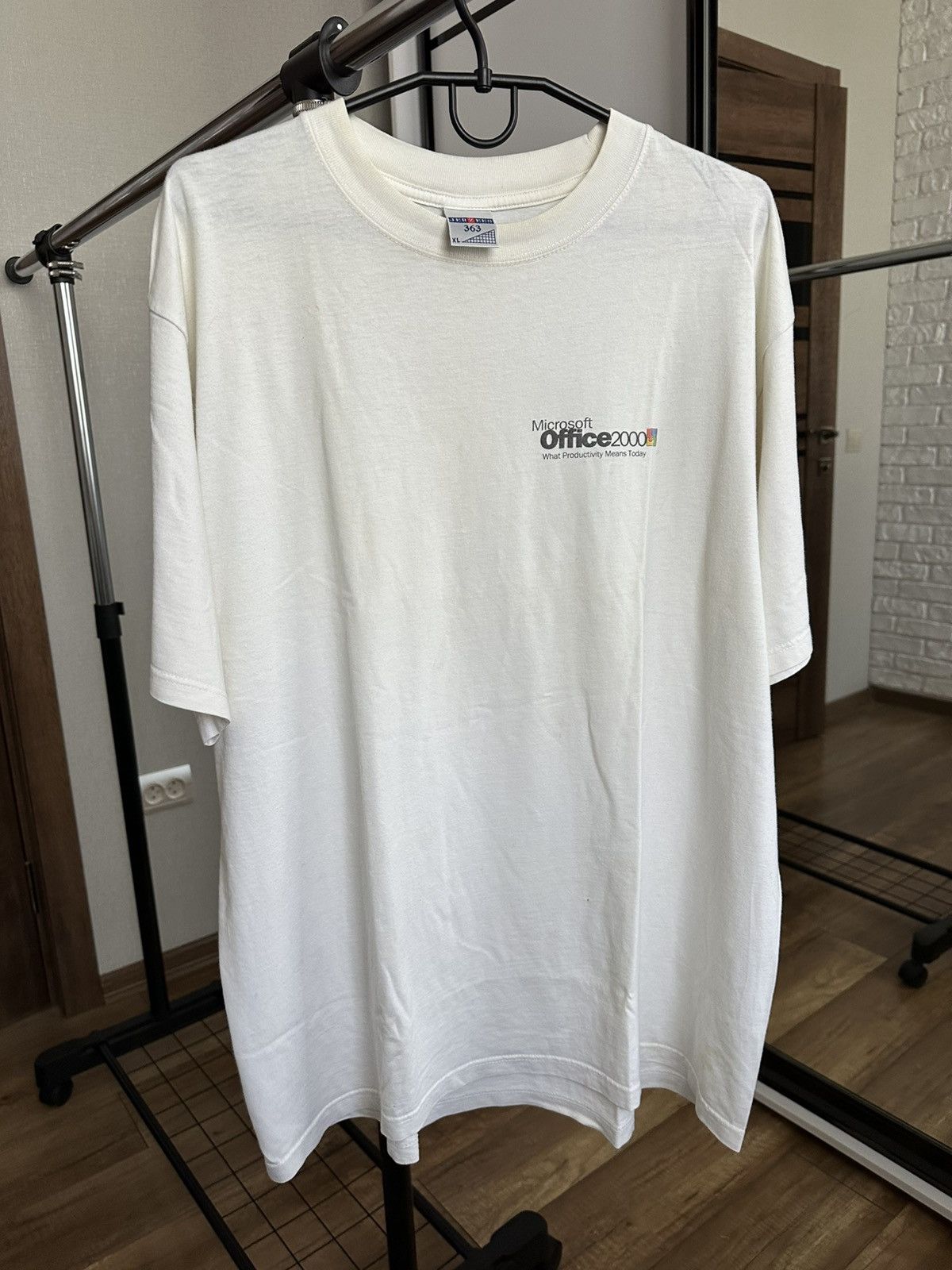 Microsoft 2000 Microsoft Office Vintage T-Shirt Tee Size US XL / EU 56 / 4 - 2 Thumbnail