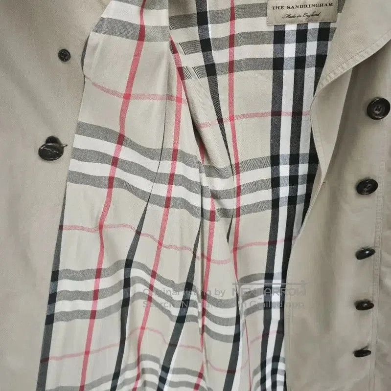 Burberry Burberry Women's Khaki Cotton Mid-Length Trench Coat. Size S / US 4 / IT 40 - 4 Thumbnail