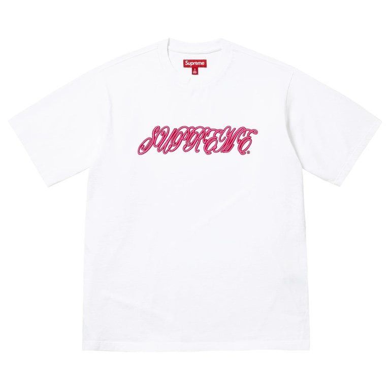 Supreme Supreme Raised Script S/S Top (Medium) Size US M / EU 48-50 / 2 - 1 Thumbnail