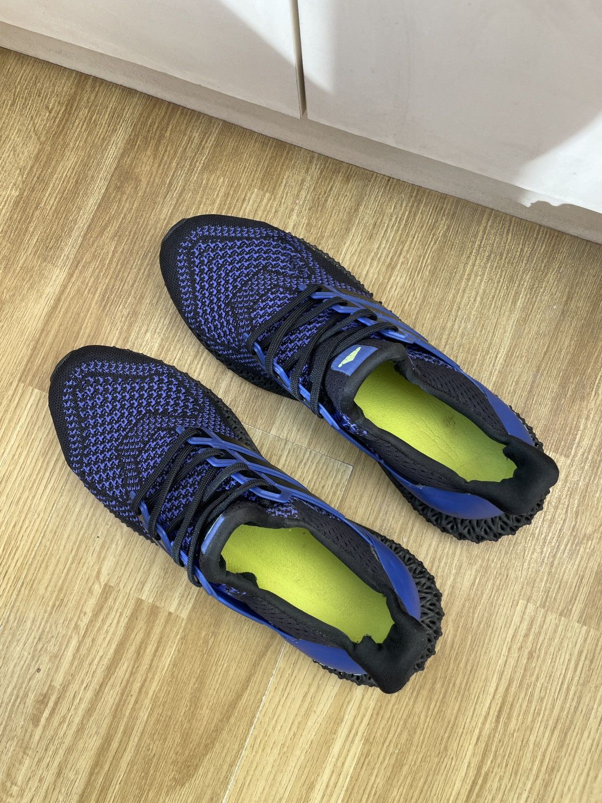 Adidas Adidas Ultra 4d Black Sonic Ink Size US 10.5 / EU 43-44 - 3 Thumbnail