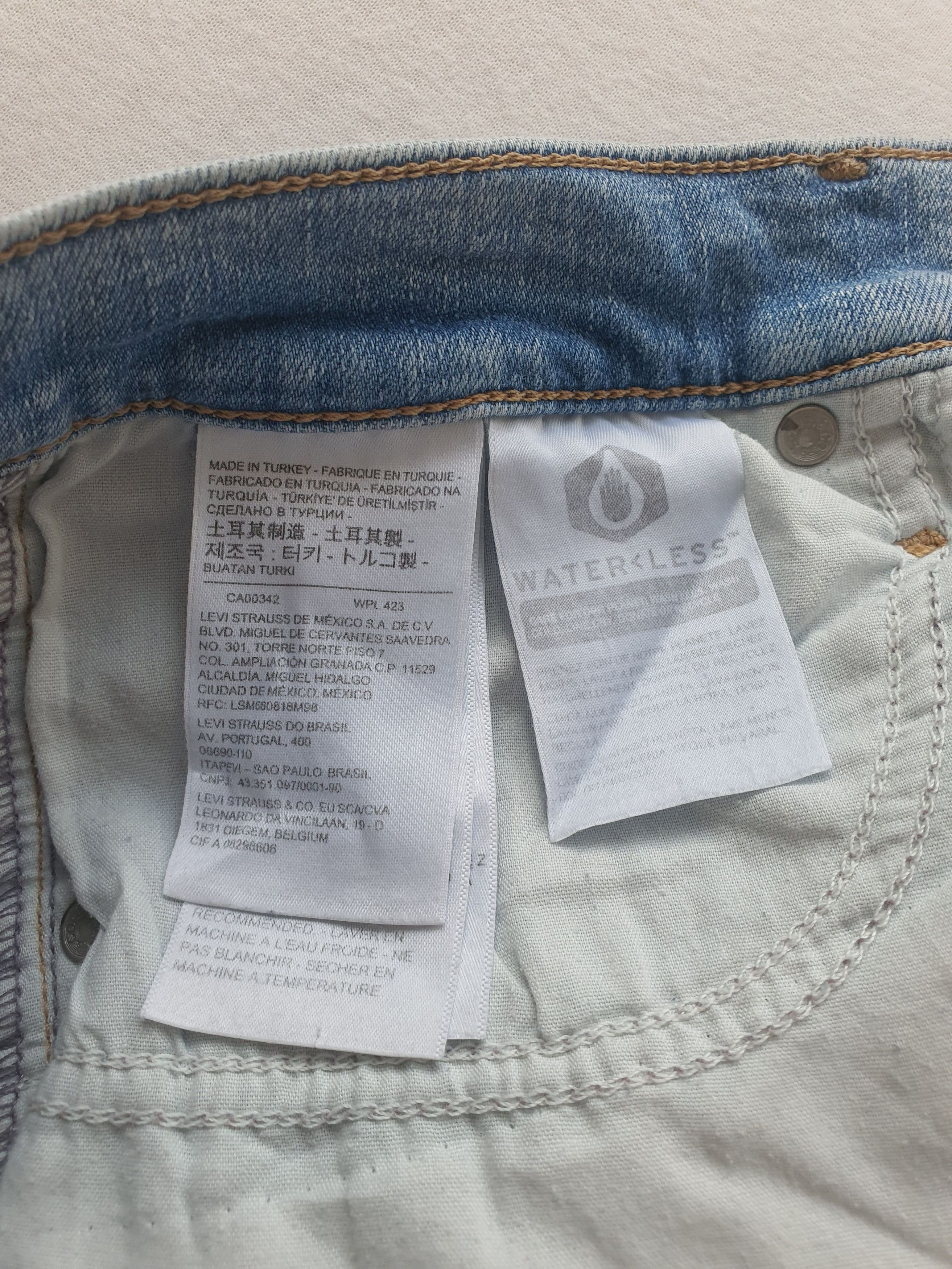 Levi's PREMIUM Line - MILE HIGH SUPER SKINNY (22791-0174) - W31 L30 Size 31" - 8 Thumbnail