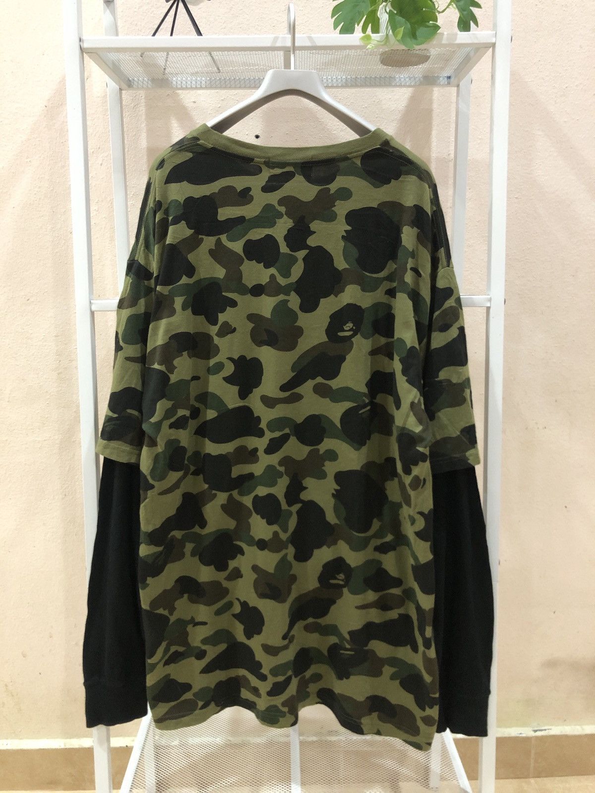 Bape BAPE 1st Camo Relaxed Fit Layered L/S Tee Size US XL / EU 56 / 4 - 2 Thumbnail