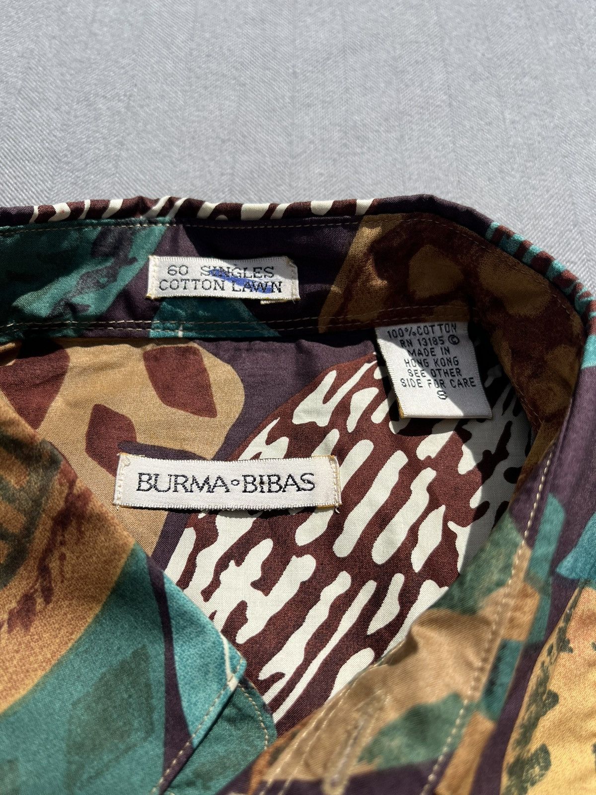 Burma Bibas × Vintage Vintage 90s/00s Burma Bibas Floral Button Down Up Shirt y2k Size US S / EU 44-46 / 1 - 4 Thumbnail